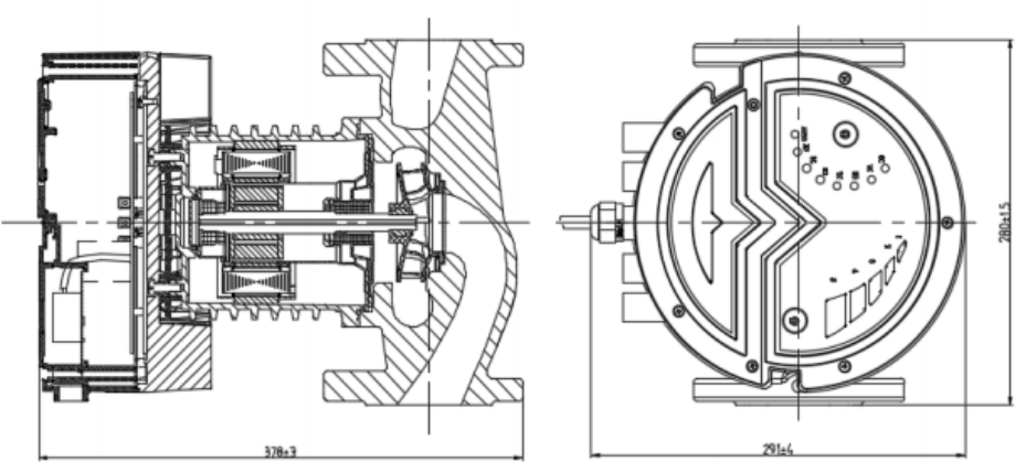 High efficiency Circulator Pump