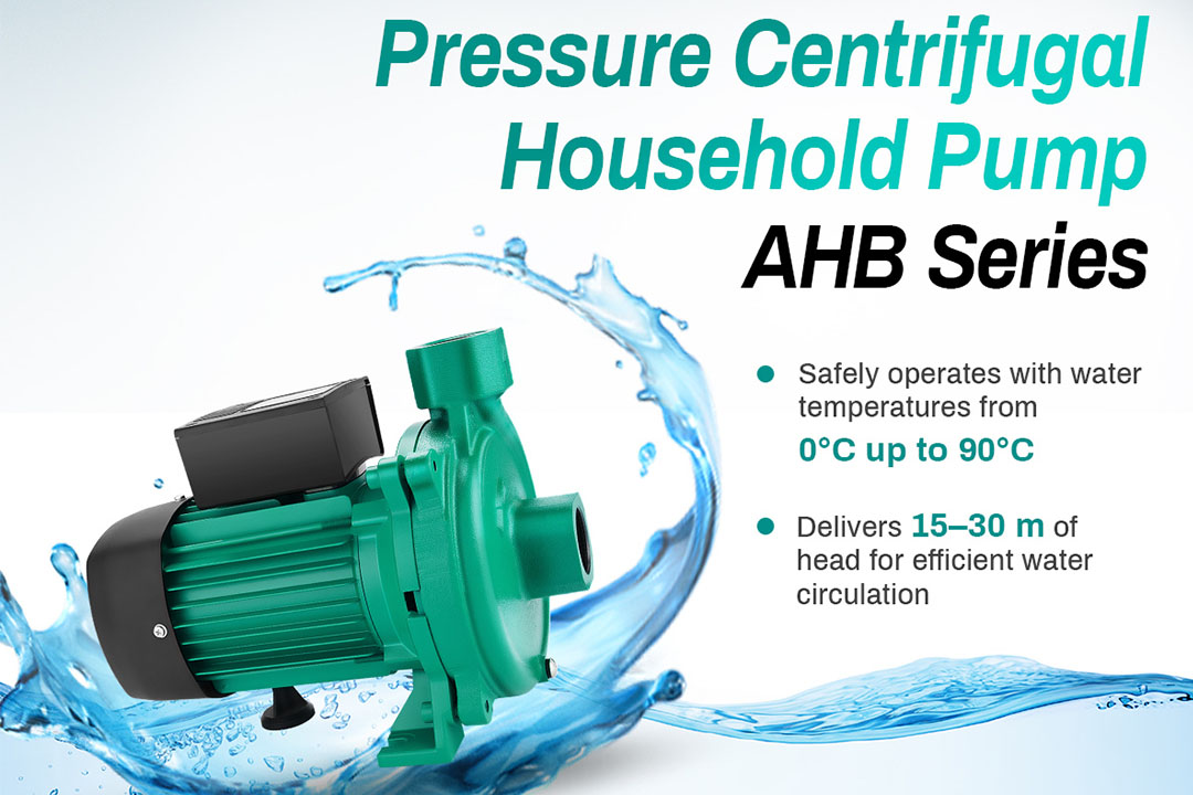 Серия Shinhoo AHB: высокопроизводительные центробежные бытовые насосы высокого давления для современных систем водоснабжения.