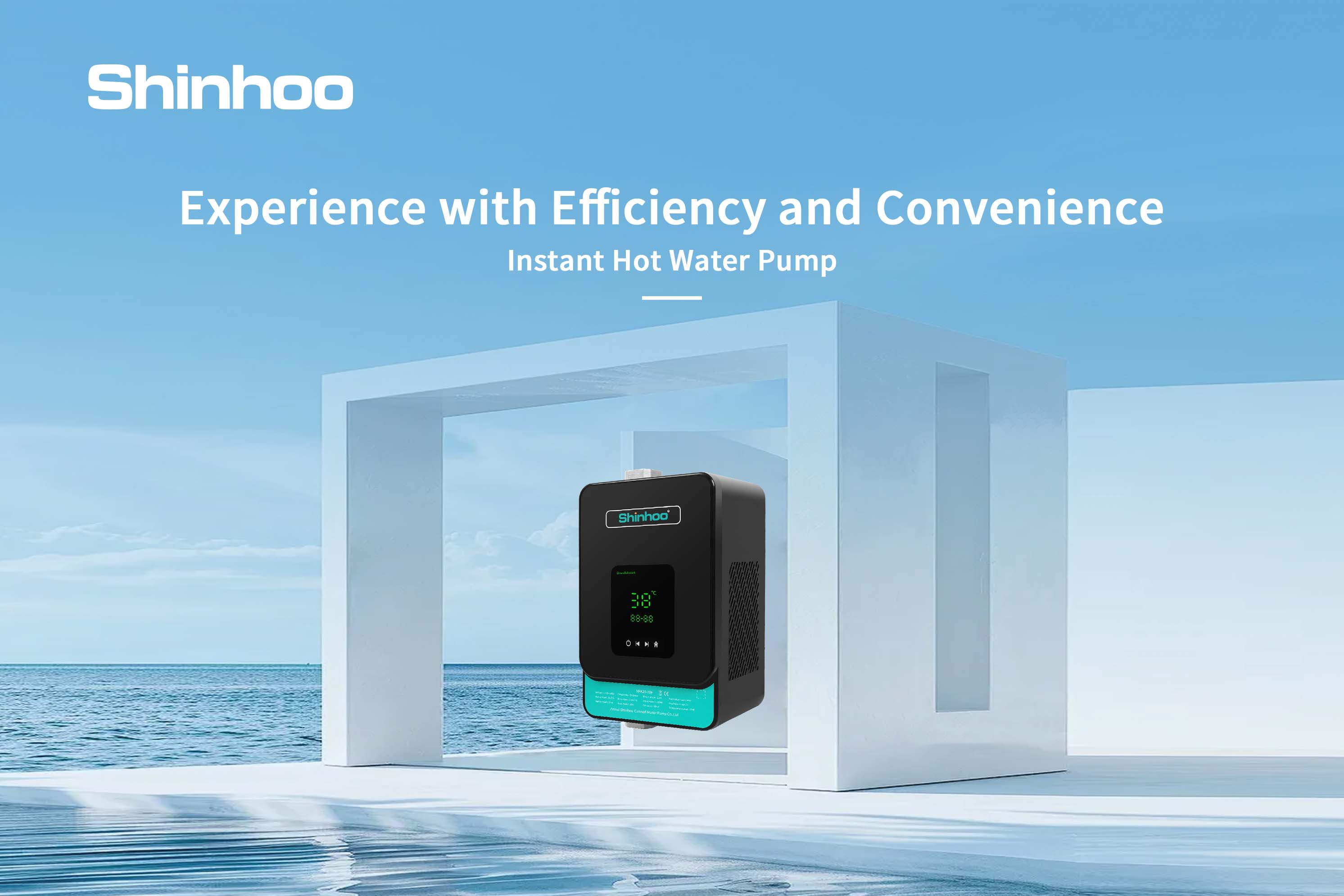 Циркуляционный насос для мгновенного нагрева воды: горячая вода сразу, больше не нужно ждать.