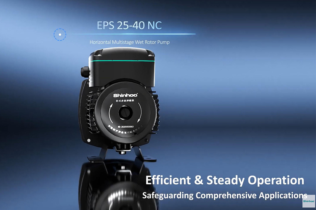 Shinhoo EPS25-40NC: эффективный и надежный многоступенчатый циркуляционный насос