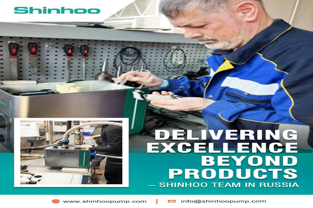 Shinhoo проводит выездное обучение в России для компании Vandjord по PFM03-30EC Pro